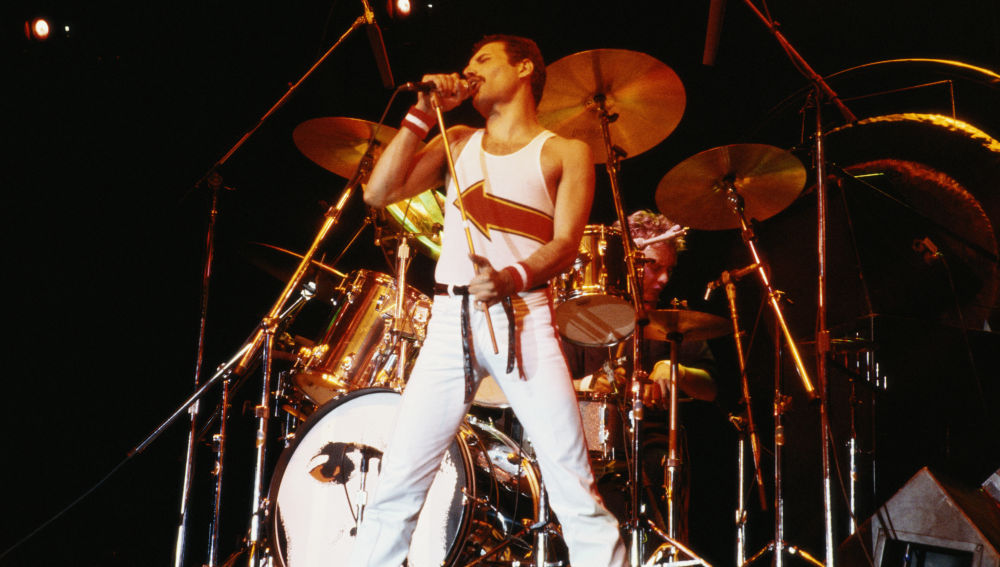 Freddie Mercury, líder del grupo Queen