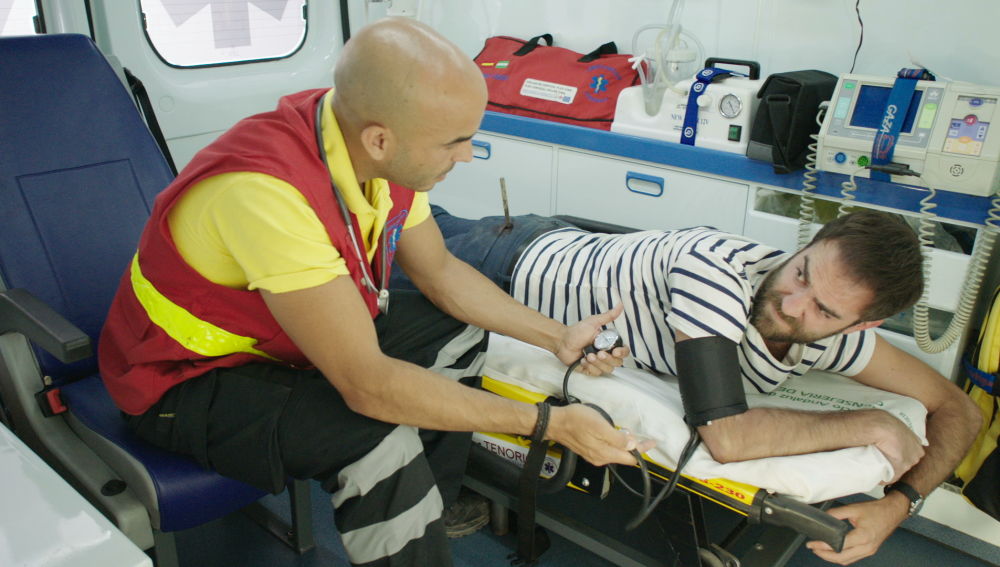 Iñaki pide en la ambulancia que lo lleven a la Clínica Híspalis