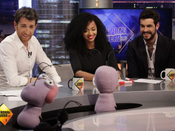 Mario Casas y Berta V&aacute;zquez en su &uacute;ltima visita a El Hormiguero