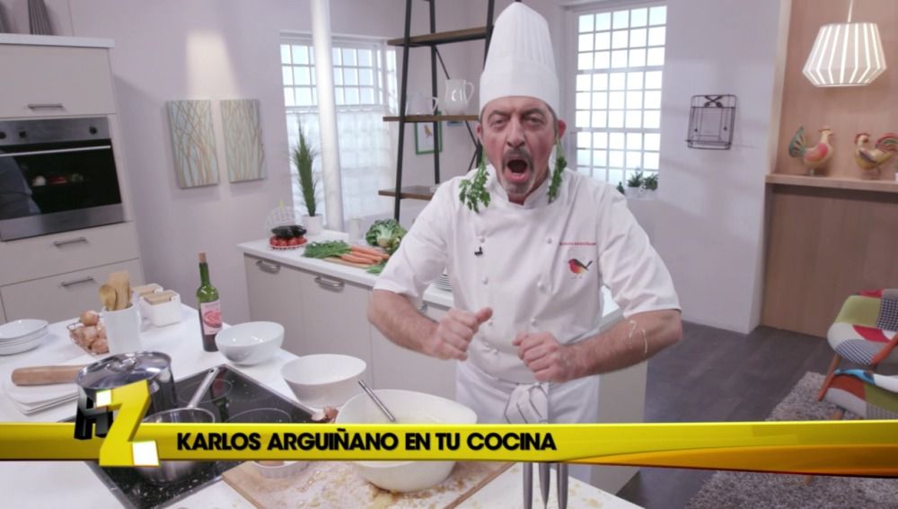 Parodia del programa 'Karlos Arguñano en tu cocina'