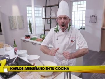 Parodia del programa 'Karlos Argu&ntilde;ano en tu cocina'