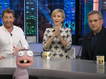Steve Carrell y Kristen Wiig en 'El Hormiguero 3.0'