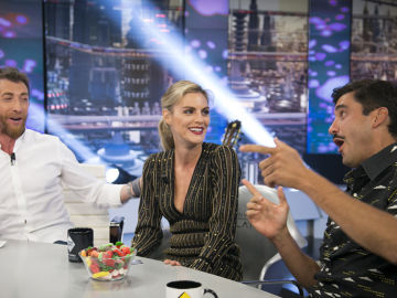 Amalia Salamanca y &Aacute;lex Garc&iacute;a en 'El Hormiguero 3.0'