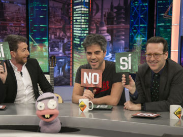 Ernesto Sevilla y Joaqu&iacute;n Reyes, en 'El Hormiguero 3.0'