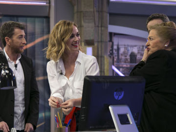 Marta Hazas muestra nuevos trucos en 'El Hormiguero 3.0'