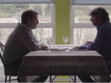 Jordi &Eacute;vole, con Alberto N&uacute;&ntilde;ez Feij&oacute;o