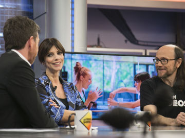 Maribel Verd&uacute; y Santiago Segura, en 'El Hormiguero 3.0'