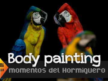 Muestra de Body Painting, en 'El Hormiguero 3.0'
