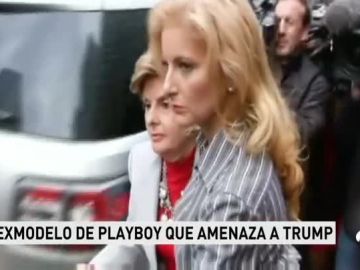 La exmodelo de Playboy que amenaza a Trump