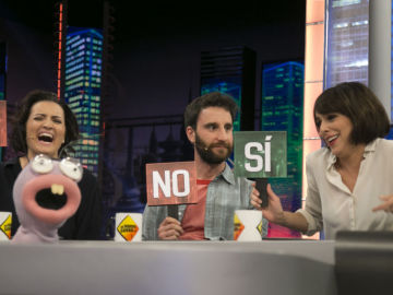 Silvia Abril, Dani Rovira y Bel&eacute;n Cuesta en 'El Hormiguero 3.0'