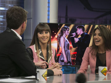Ana Guerra y Aitana, en 'El hormiguero 3.0'