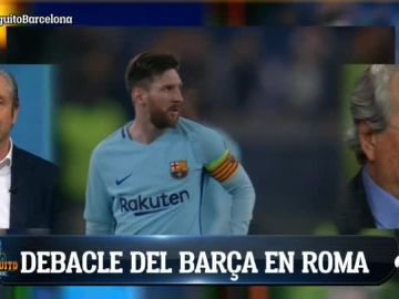 Debacle del Barcelona en Roma