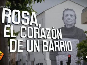 Rosa, el gran coraz&oacute;n de un barrio que ilumina ya toda 'La plazuela'