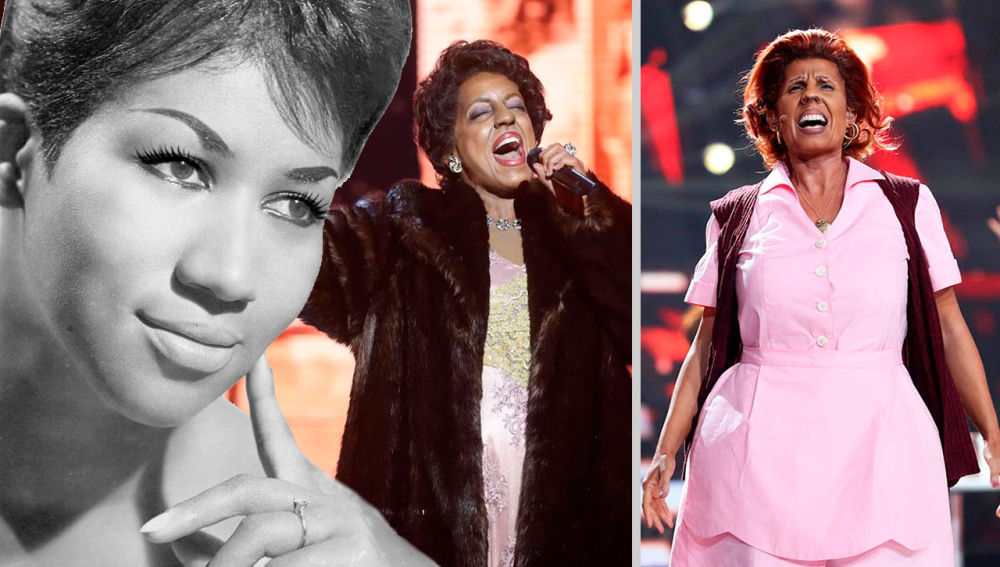 Despedimos a Aretha Franklin reviviendo sus imitaciones en 'Tu cara me suena'