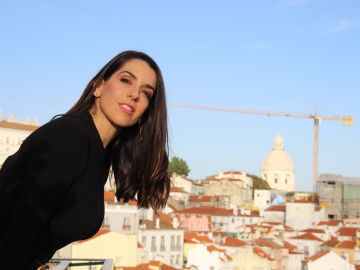 Ruth Lorenzo, en uno de los miradores de Lisboa