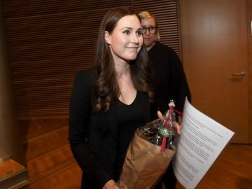 La finlandesa Sanna Marin, la primera ministra más joven del mundo