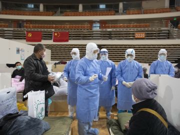 Hospital de China por el coronavirus