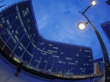 Vista de la sede del Consejo Europeo en Bruselas (Bélgica)