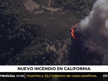 Nuevo y peligroso incendio declarado en el norte de California 