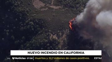 Nuevo y peligroso incendio declarado en el norte de California Nuevo y peligroso incendio declarado en el norte de California