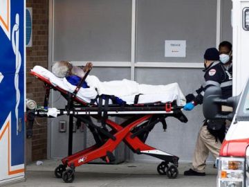 Un paciente ingresa en un hospital de EEUU