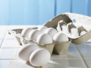 Imagen de archivo de unos huevos.