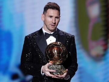 Leo Messi, ganador del Balón de Oro 2021