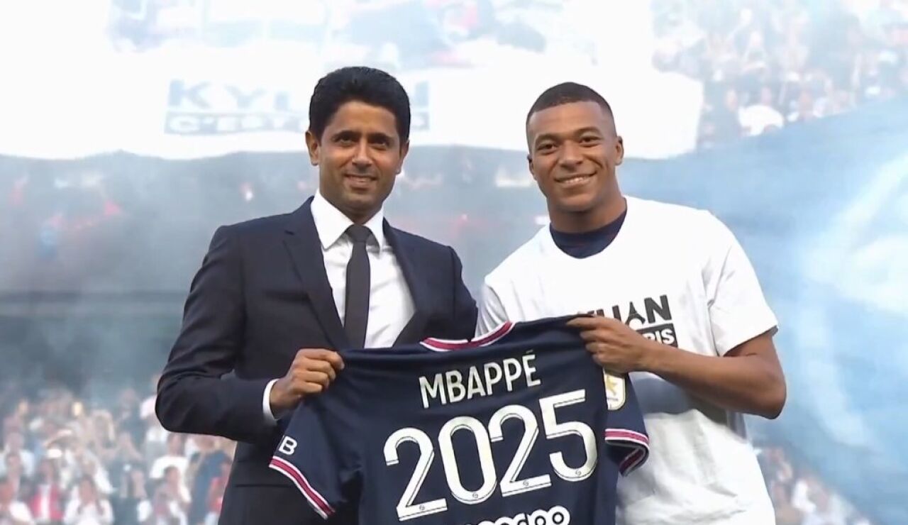 Mbappé renueva su contrato hasta 2025