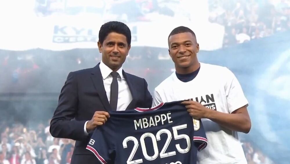 Mbappé renueva su contrato hasta 2025