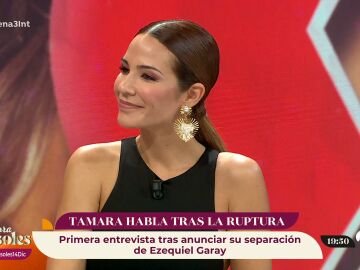 Tamara Gorro, tras su ruptura con Ezequiel Garay en 'Y ahora Sonsoles': "Es mentira que haya terceras personas"