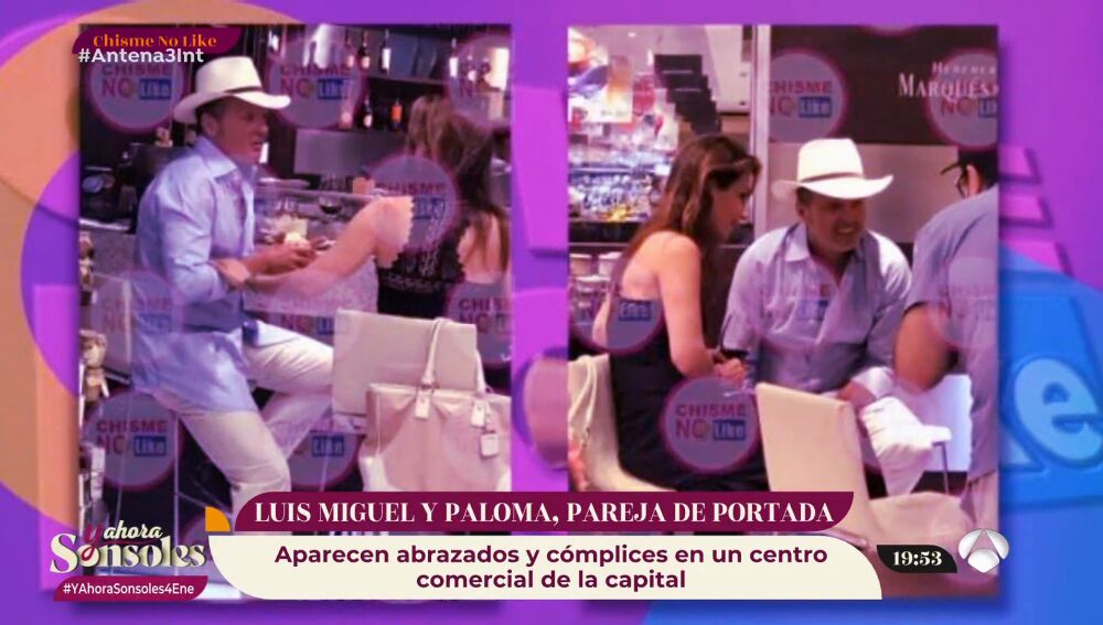Luis Miguel y Paloma Cuevas, la pareja de portada que consolida su relación, en 'Y ahora Sonsoles' 