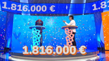Óscar Díaz gana el rosco de 'Pasapalabra' y se lleva 1.816.000 euros, el tercer mayor bote del programa 