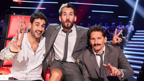 El equipo de Melendi para las Semifinales de La Voz Kids El equipo de Melendi para las Semifinales de La Voz Kids