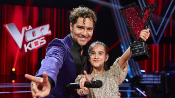 Alira Moya, del equipo de David Bisbal, se convierte en la ganadora de 'La Voz Kids'