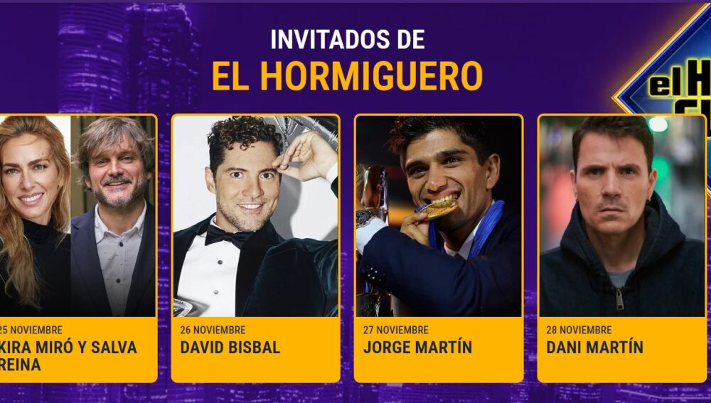 Invitados del Hormiguero