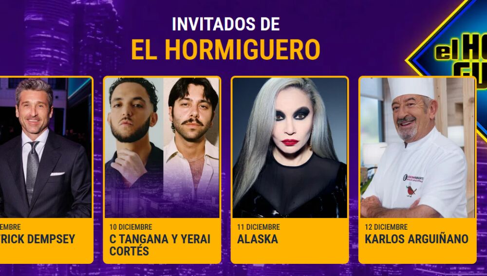 Invitados de El Hormiguero 