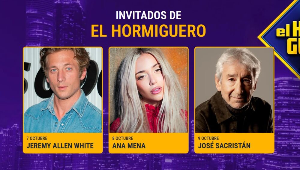 Invitados de 'El Hormiguero'