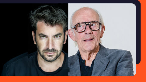 Arturo Valls y Christopher Lloyd en El Hormiguero