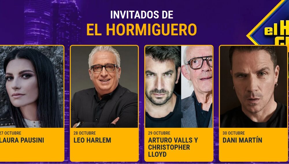 Invitados de 'El Hormiguero'