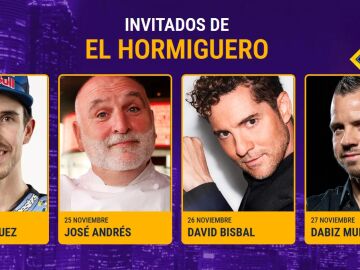 Invitados de 'El Hormiguero'