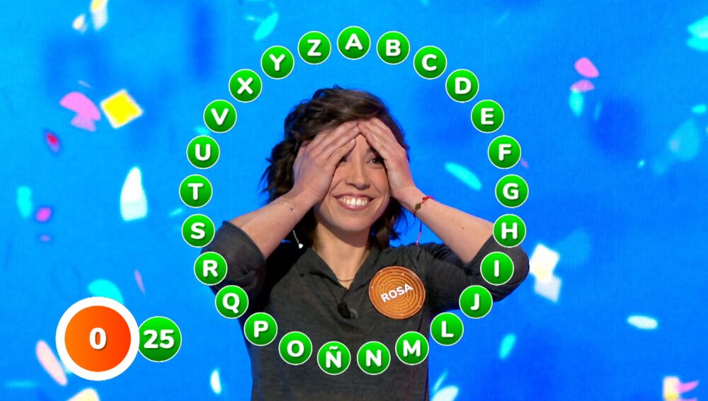 Rosa Rodr&iacute;guez gana 2.716.000 euros en El Rosco, el mayor bote en la historia de Pasapalabra 