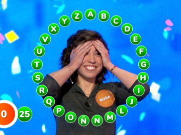 Rosa Rodr&iacute;guez gana 2.716.000 euros en El Rosco, el mayor bote en la historia de Pasapalabra 