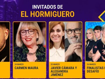 Invitados de 'El Hormiguero' Invitados de 'El Hormiguero'