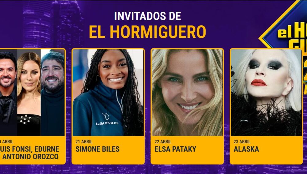 Invitados de El Hormiguero