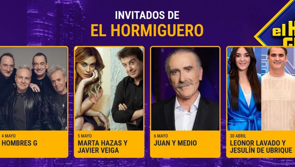 Invitados de El Hormiguero