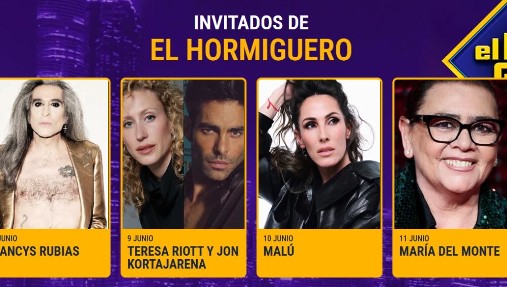 Invitados de El Hormiguero