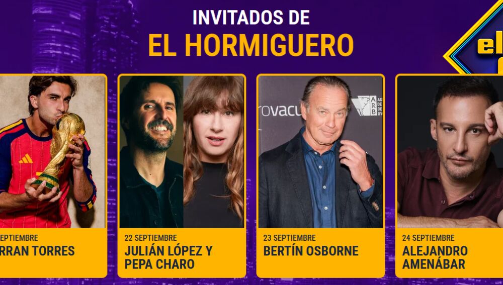 INVITADOS DEL 21 AL 24