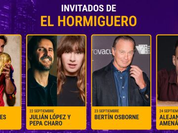 INVITADOS DEL 21 AL 24 INVITADOS DEL 21 AL 24