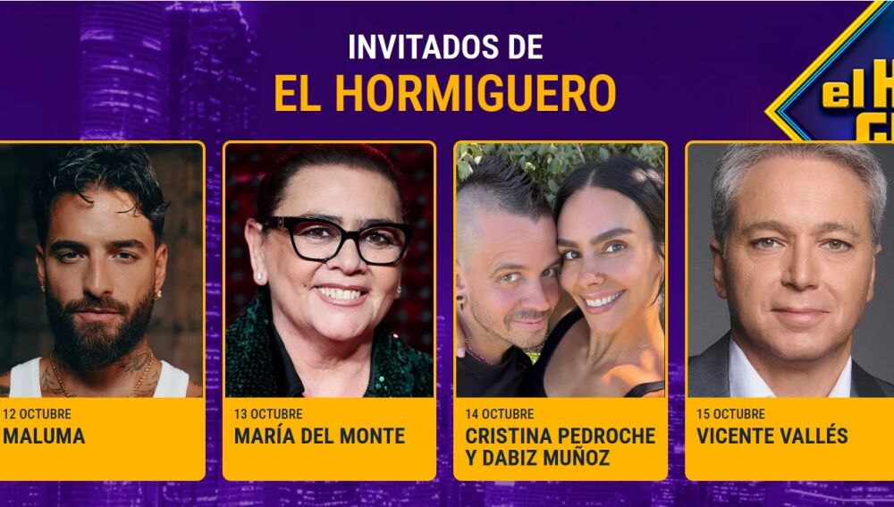 Invitados de El Hormiguero