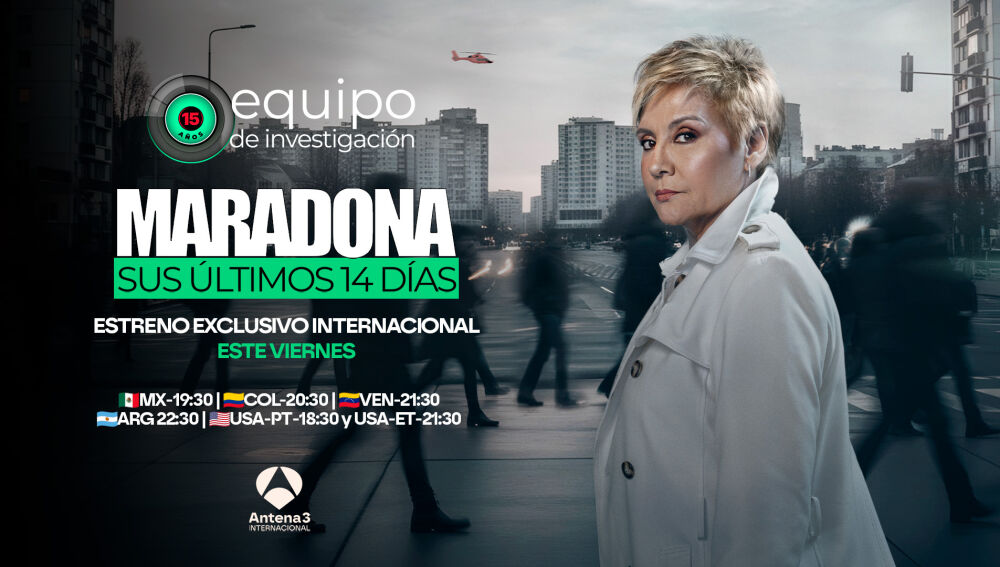 Programa especial de 'Equipo de investigaci&oacute;n' sobre Maradona